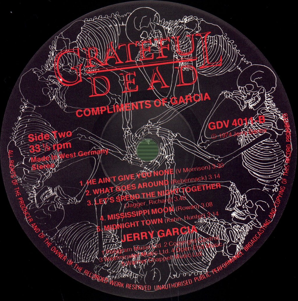 Jerry Garcia - Garcia - Lp