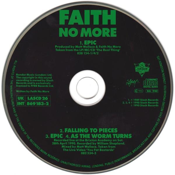 Faith No More - Epic - Cd
