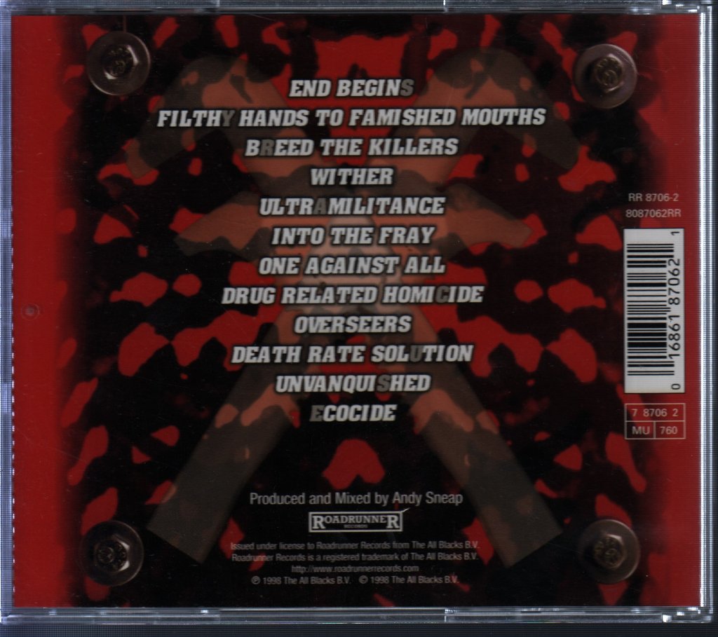 Earth Crisis - Breed The Killers - Cd