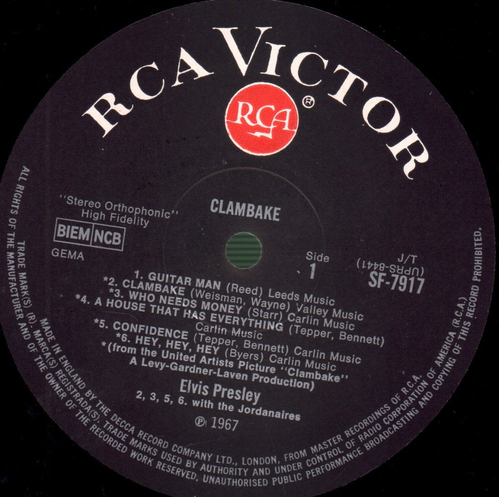 Elvis Presley - Clambake - Lp