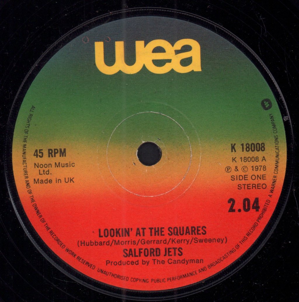 Salford Jets - Lookin' At The Squares - 7 Inch