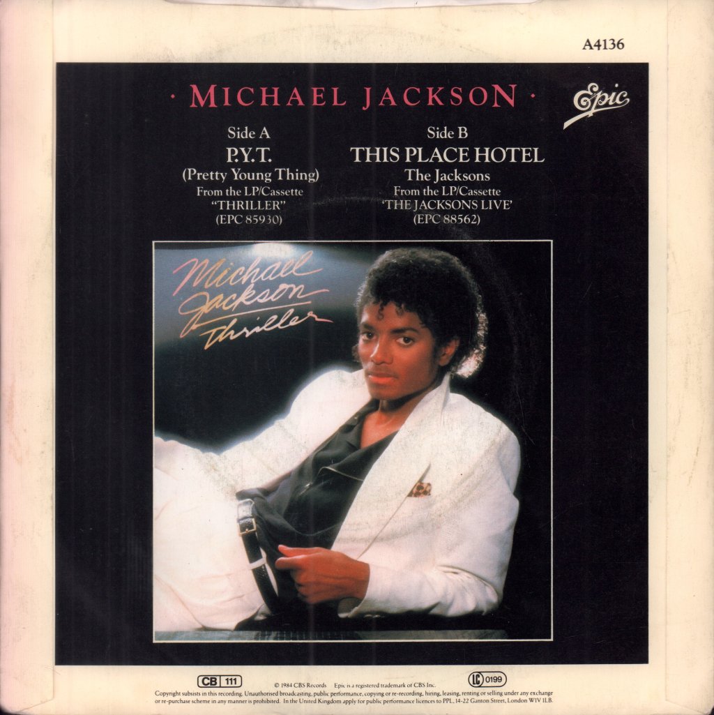 Michael Jackson - Pretty Young Thing - 7 Inch