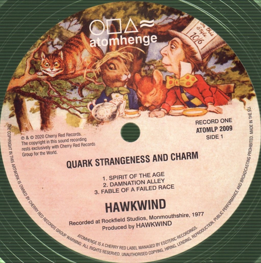 Hawkwind - Quark Strangeness And Charm - Double Lp