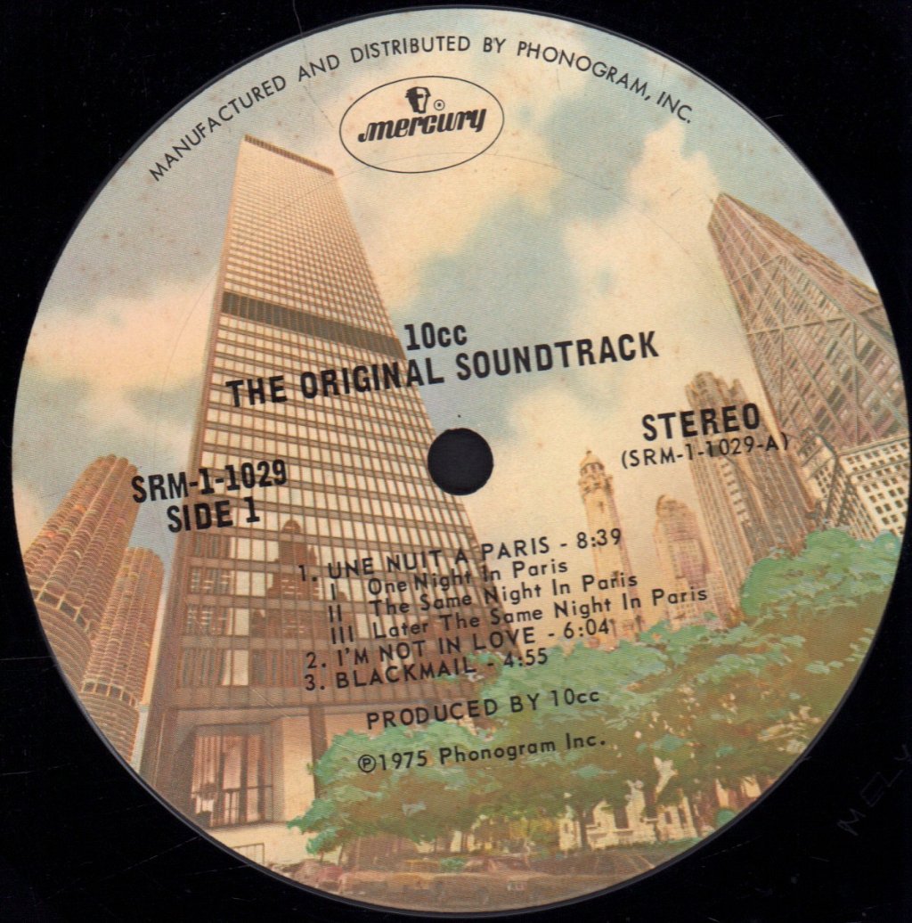 10cc - Original Soundtrack - Lp