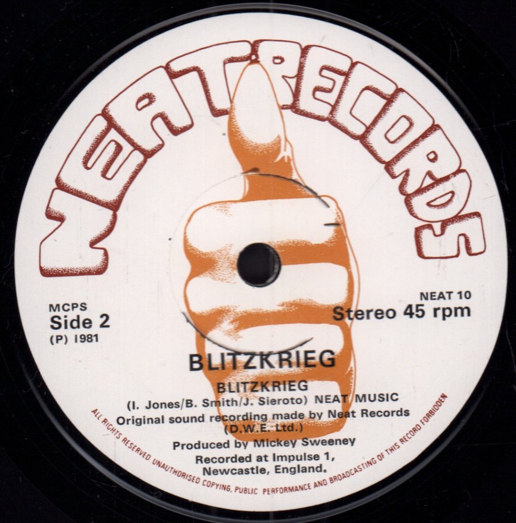 Blitzkrieg (Nwobhm Group) - Buried Alive - 7 Inch
