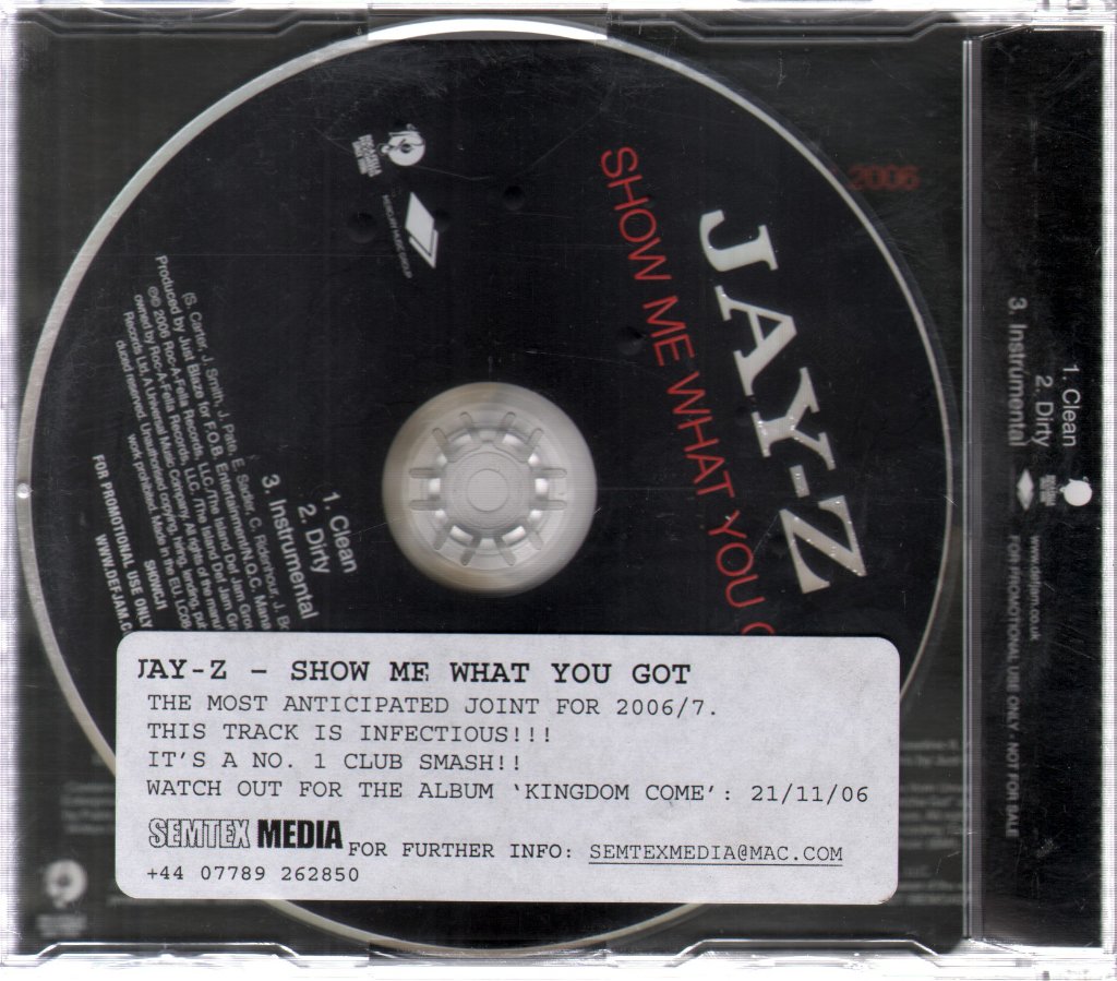 Jay-Z - Show Me What You Got - Cd