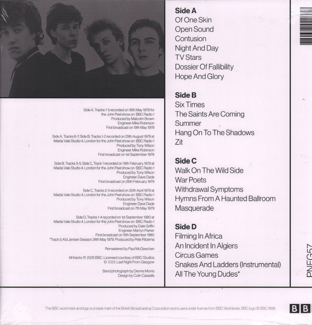 Skids - BBC Sessions 1978-1980 - Double Lp