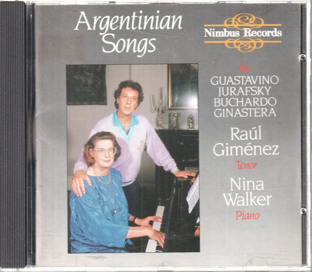 Raúl Gimenez - Nina Walker - Argentinian Songs - Cd