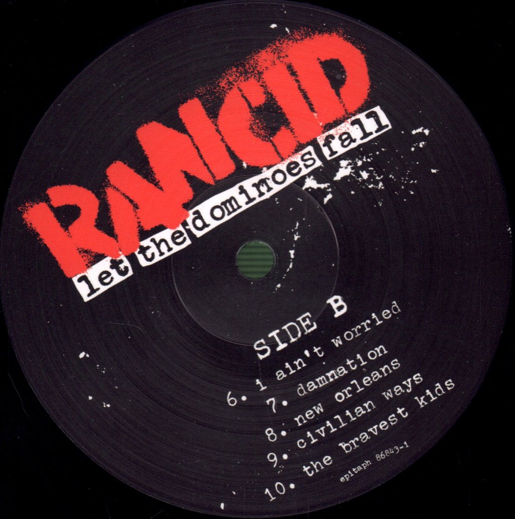 Rancid - Let The Dominoes Fall - Double Lp
