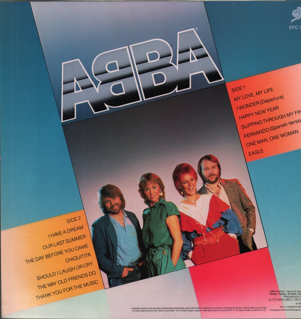 ABBA - Thank You For The Music (A Collection Of Love Songs) - Lp