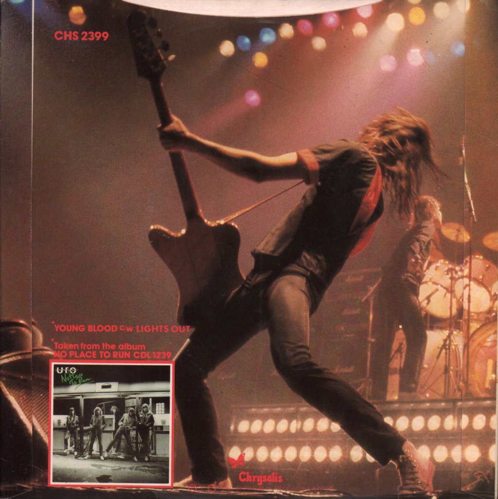 UFO - Young Blood - 7 Inch