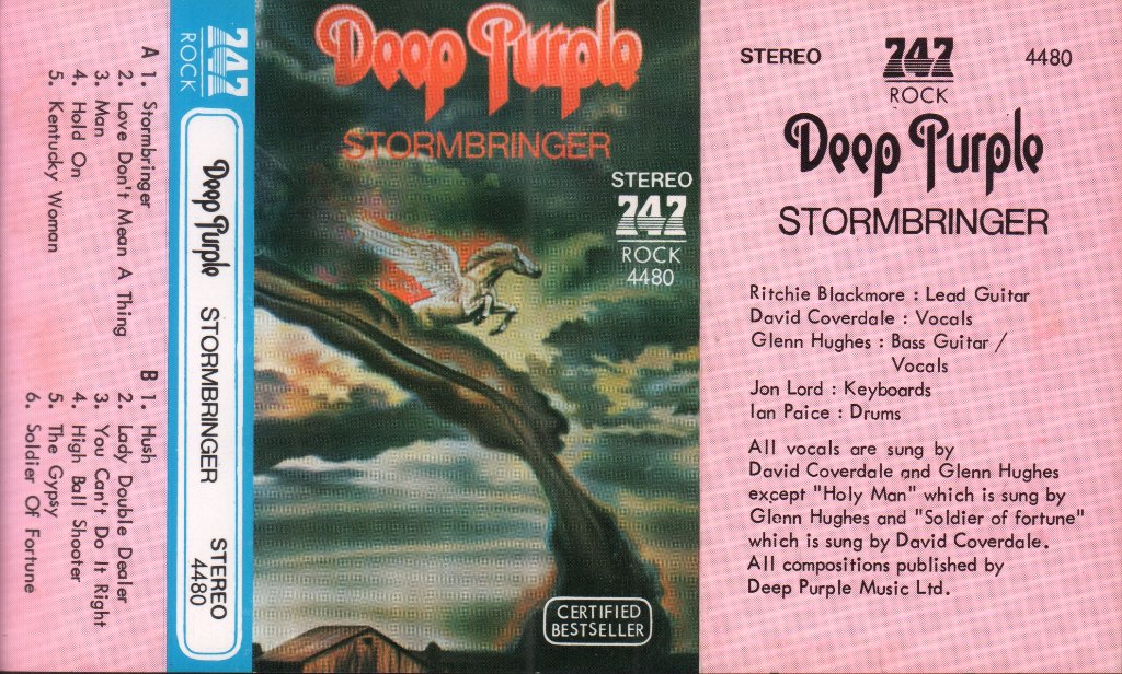 Deep Purple - Stormbringer - Cassette