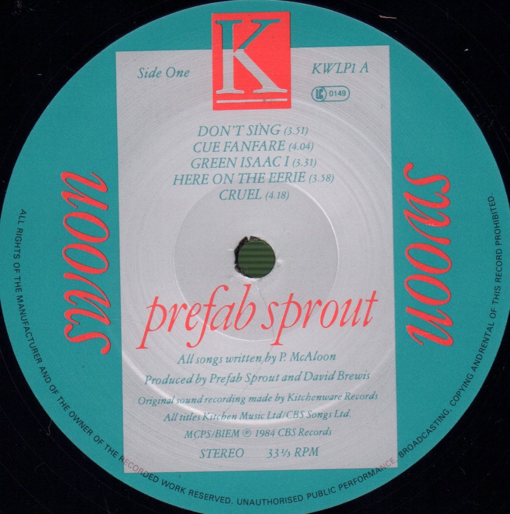 Prefab Sprout - Swoon - Lp