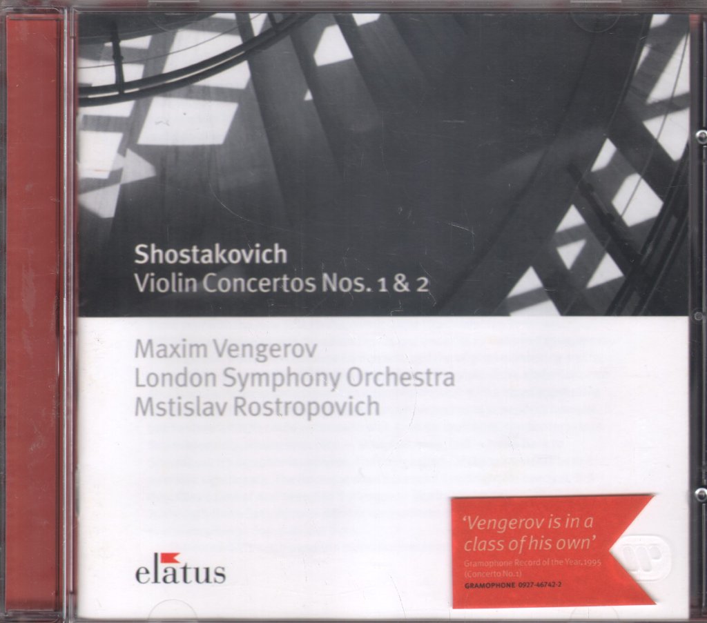 Maxim Vengerov / Mstislav Rostropovich / London Symphony Orchestra - Shostakovich - Violin Concertos Nos. 1 & 2 - Cd