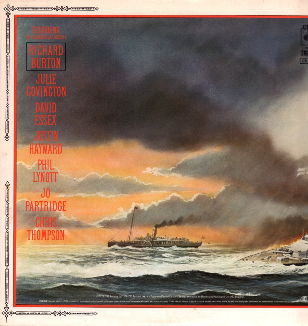 Jeff Wayne - War Of The Worlds - Double Lp