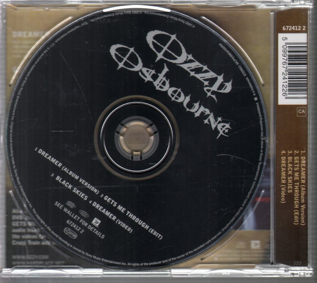 Ozzy Osbourne - Dreamer - Cd