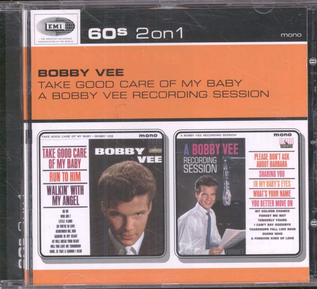Bobby Vee - Take Good Care Of My Baby/A Bobby Vee Recording Session - Cd