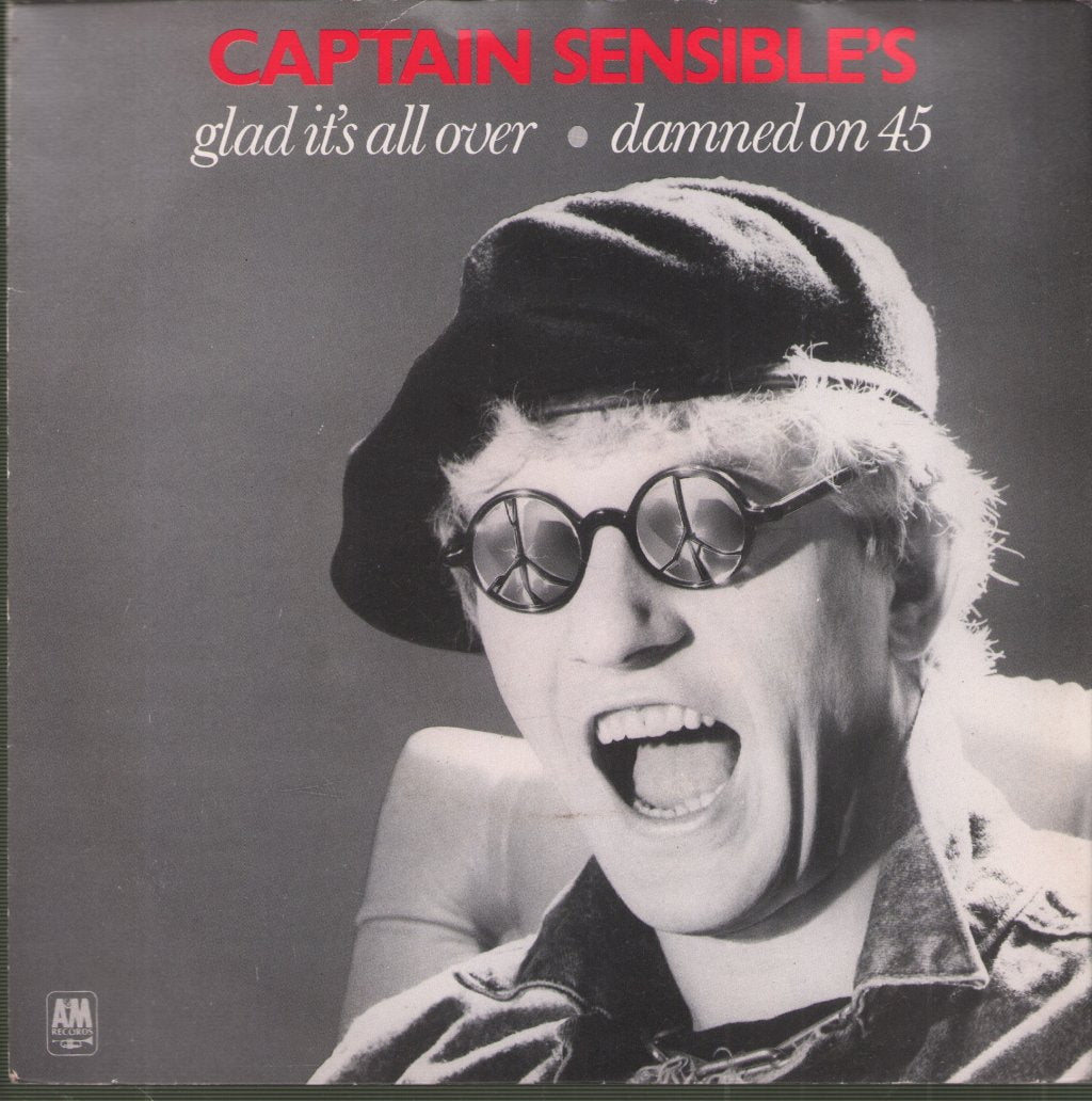 Captain Sensible - Glad It's All Over - 7 Inch