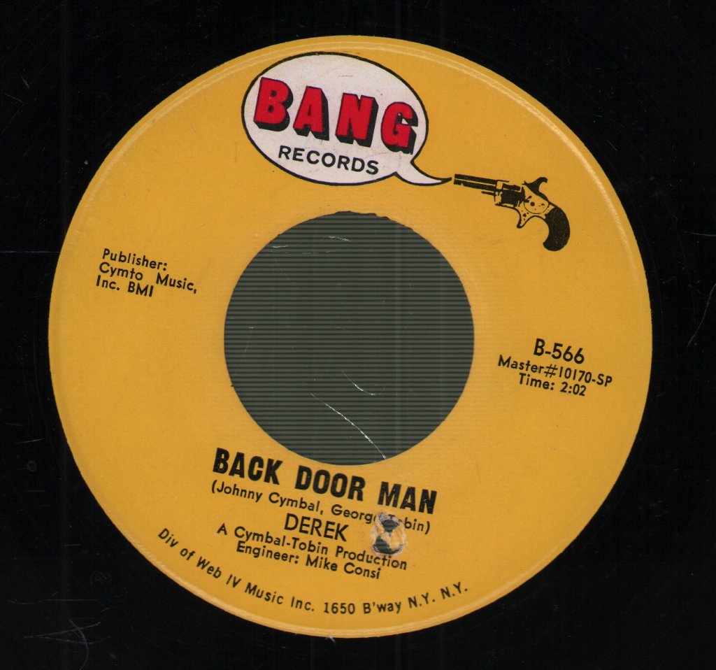 Derek - Back Door Man - 7 Inch