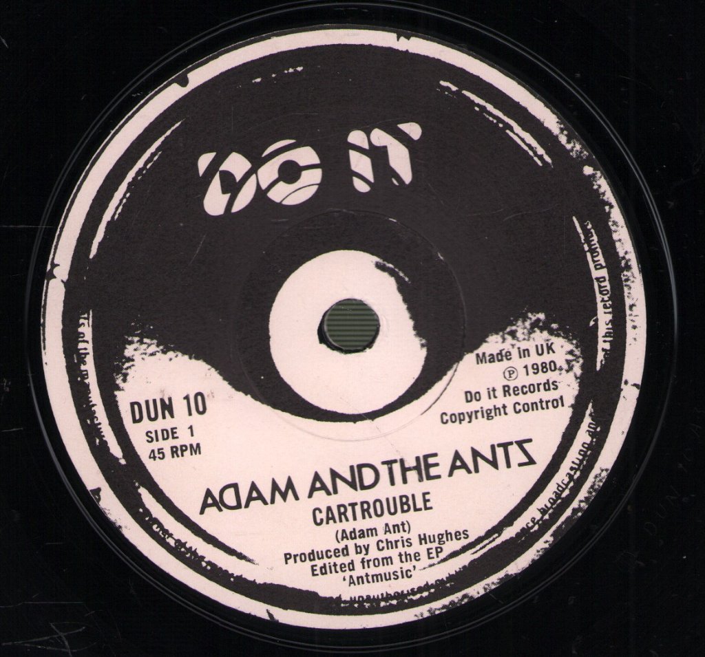 Adam And The Ants - Cartrouble - 7 Inch
