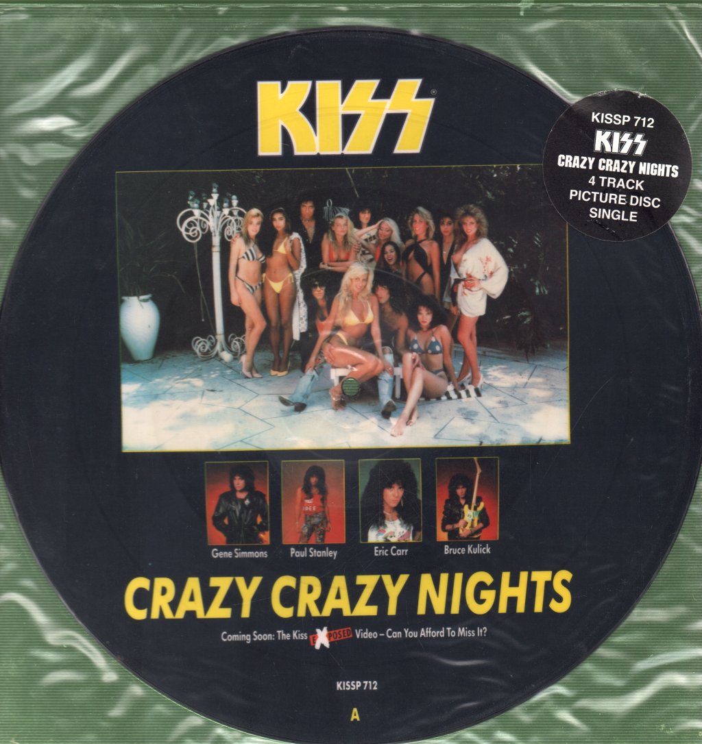 Kiss - Crazy Crazy Nights - 12 Inch