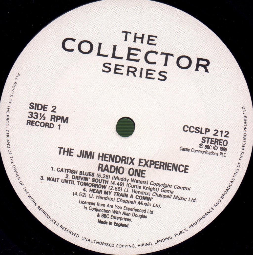 Jimi Hendrix Experience - Radio One - Double Lp