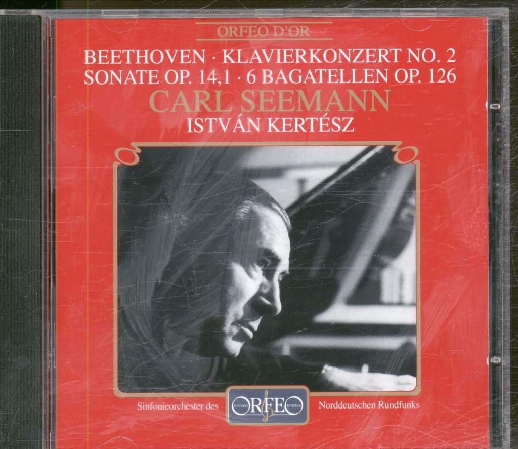 Carl Seemann - Beethoven - Klavierkonzert No 2 - Cd