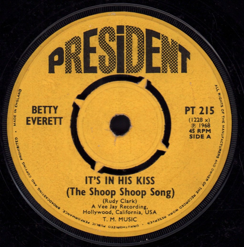 Betty Everett - It's In His Kiss - 7 Inch