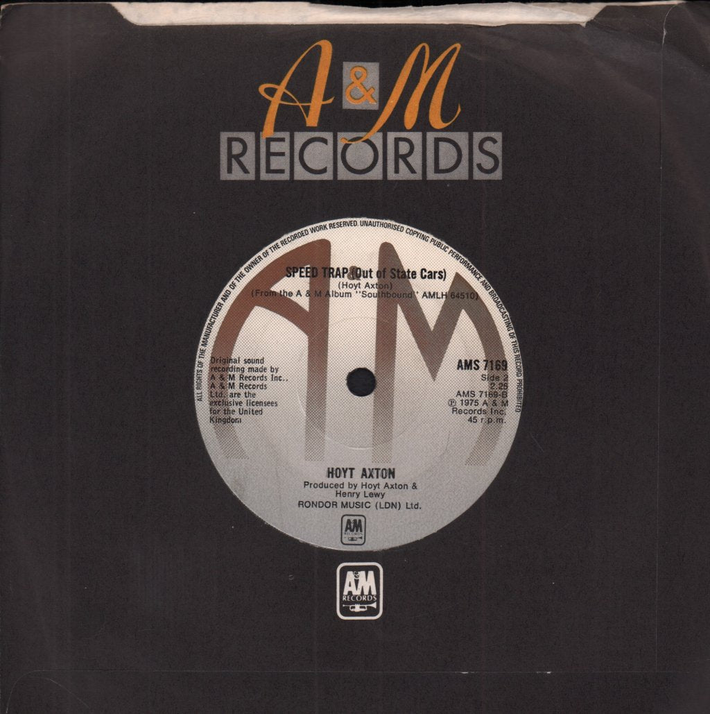 Hoyt Axton - Lion In The Winter - 7 Inch
