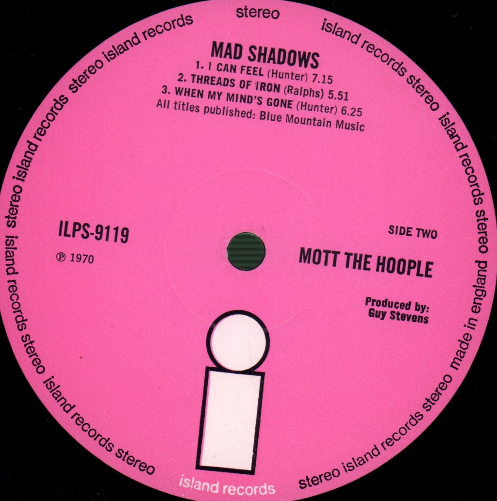 Mott The Hoople - Mad Shadows - Lp