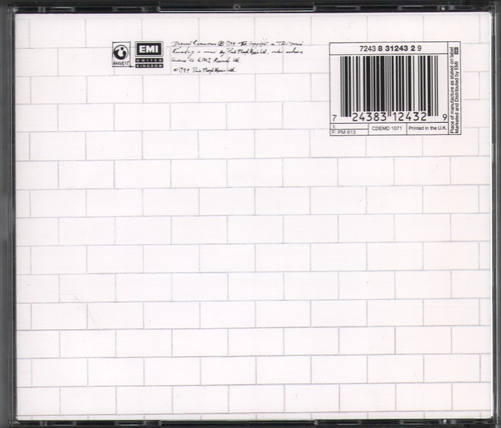 Pink Floyd - Wall - Double Cd