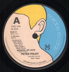 Peter Foldy - School Of Love - 7 Inch