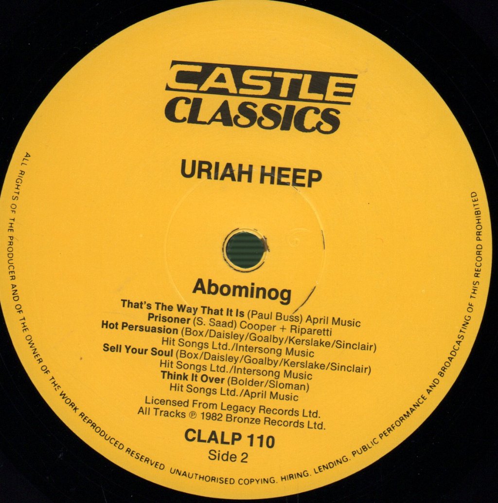 Uriah Heep - Abominog - Lp