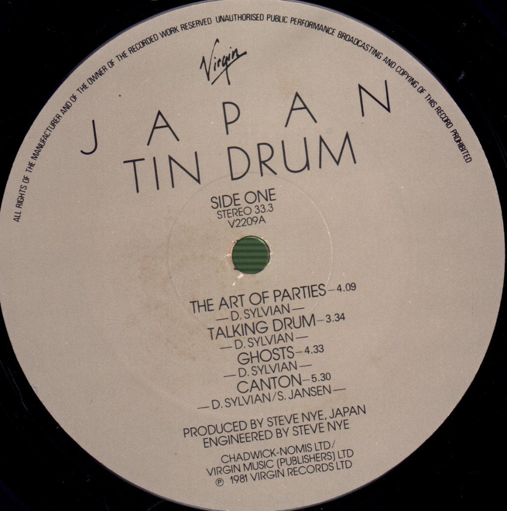 Japan - Tin Drum - Lp