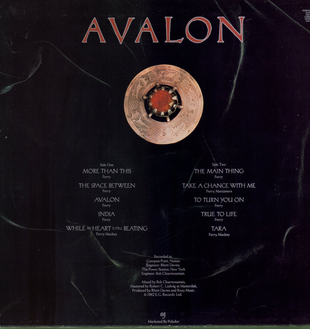 Roxy Music - Avalon - Lp