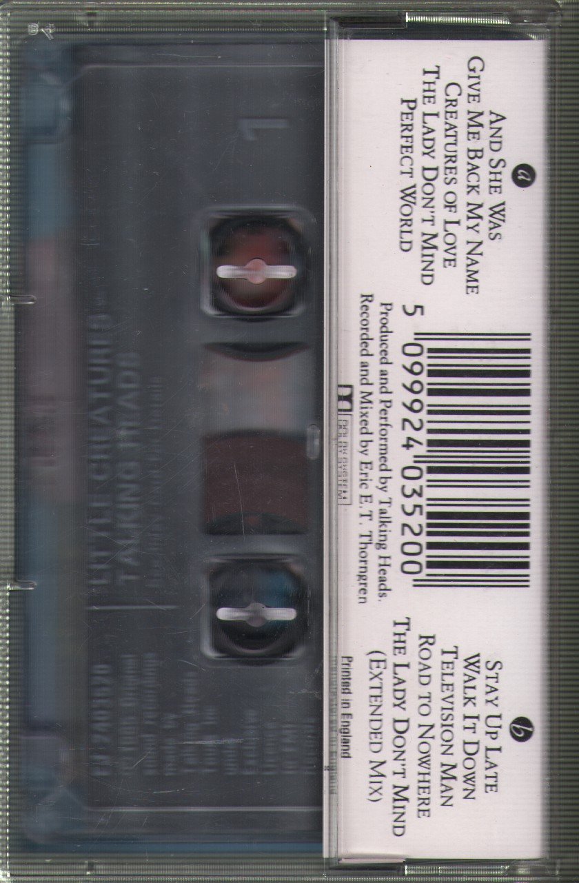 Talking Heads - Little Creatures - Cassette