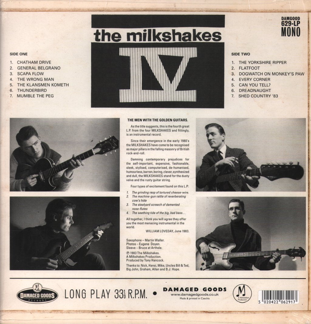 Milkshakes - Men With The Golden Guitars - Lp