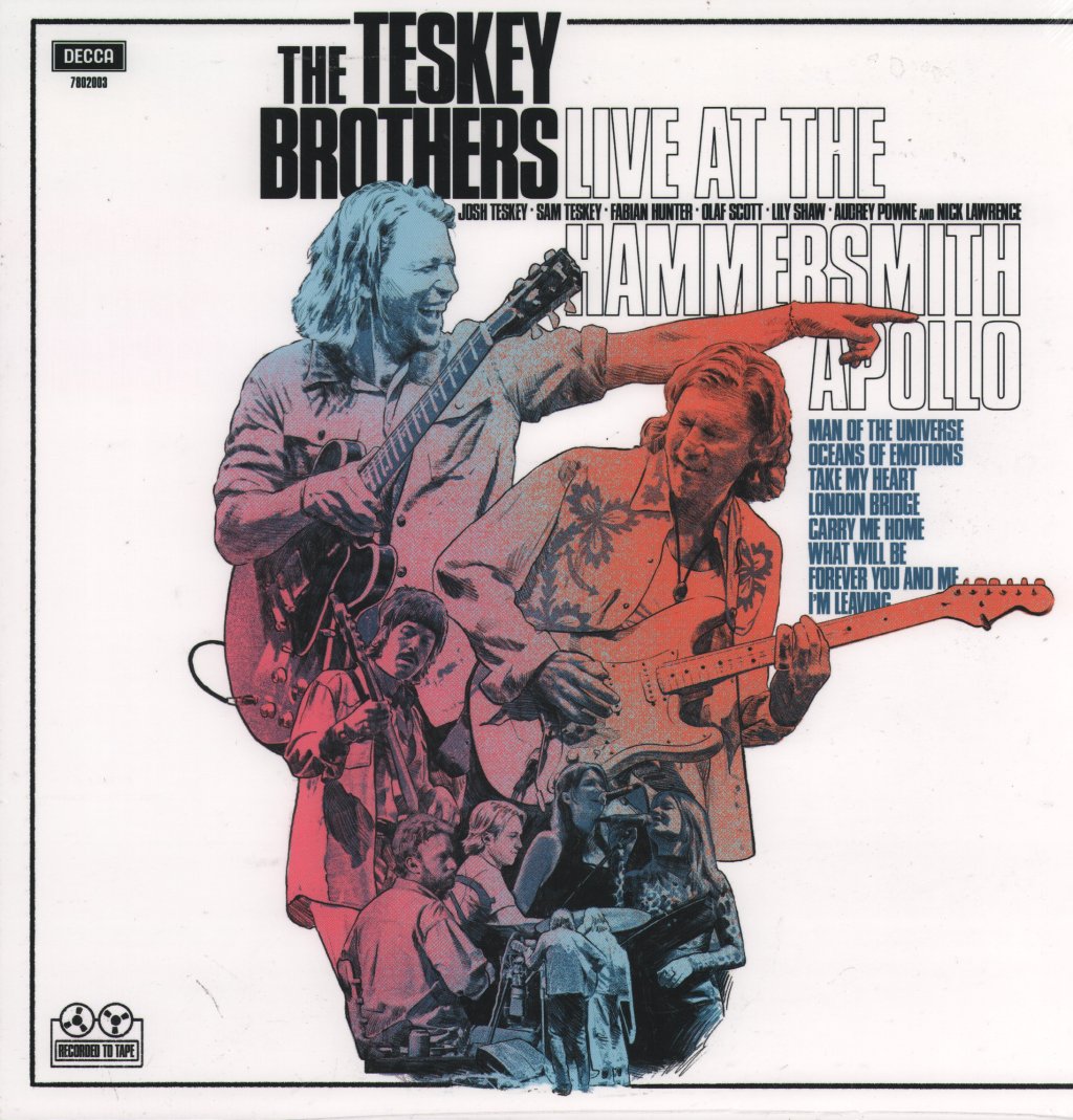 Teskey Brothers - Live At the Hammersmith Apollo - Lp
