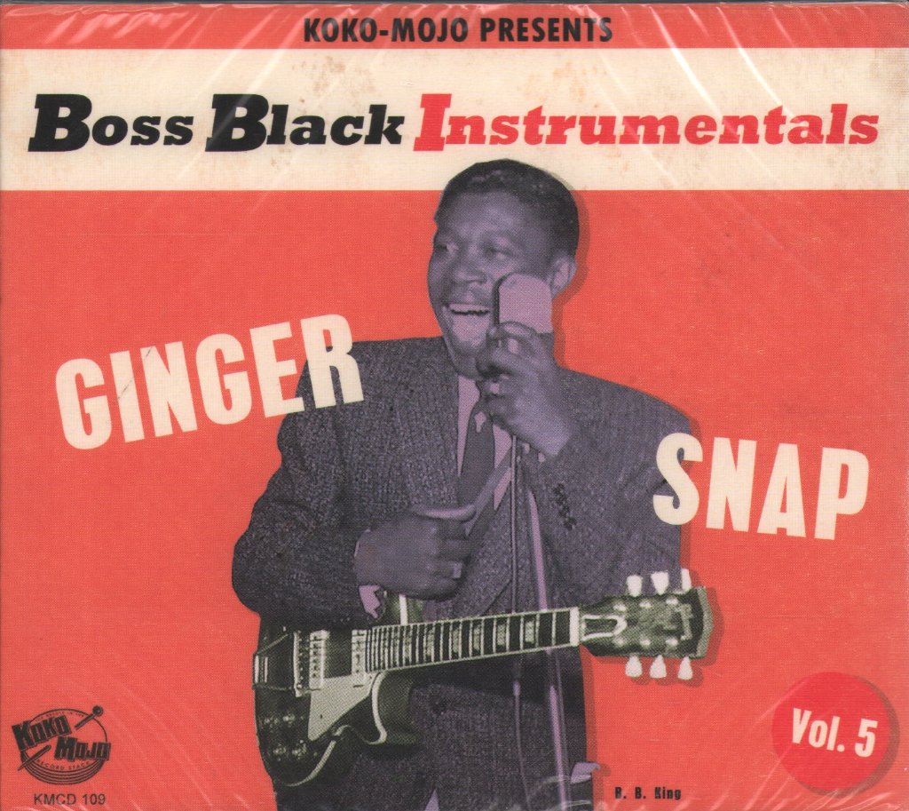 Various Artists - Boss Black Instrumentals  Vol. 5 "Ginger Snap" - Cd