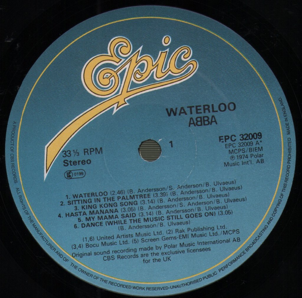 ABBA - Waterloo - Lp