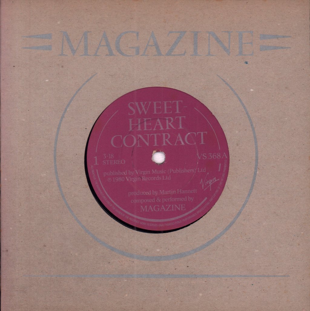 Magazine - Sweetheart Contract - 7 Inch