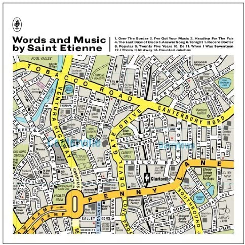 Saint Etienne - Words And Music by Saint Etienne - Double Cd
