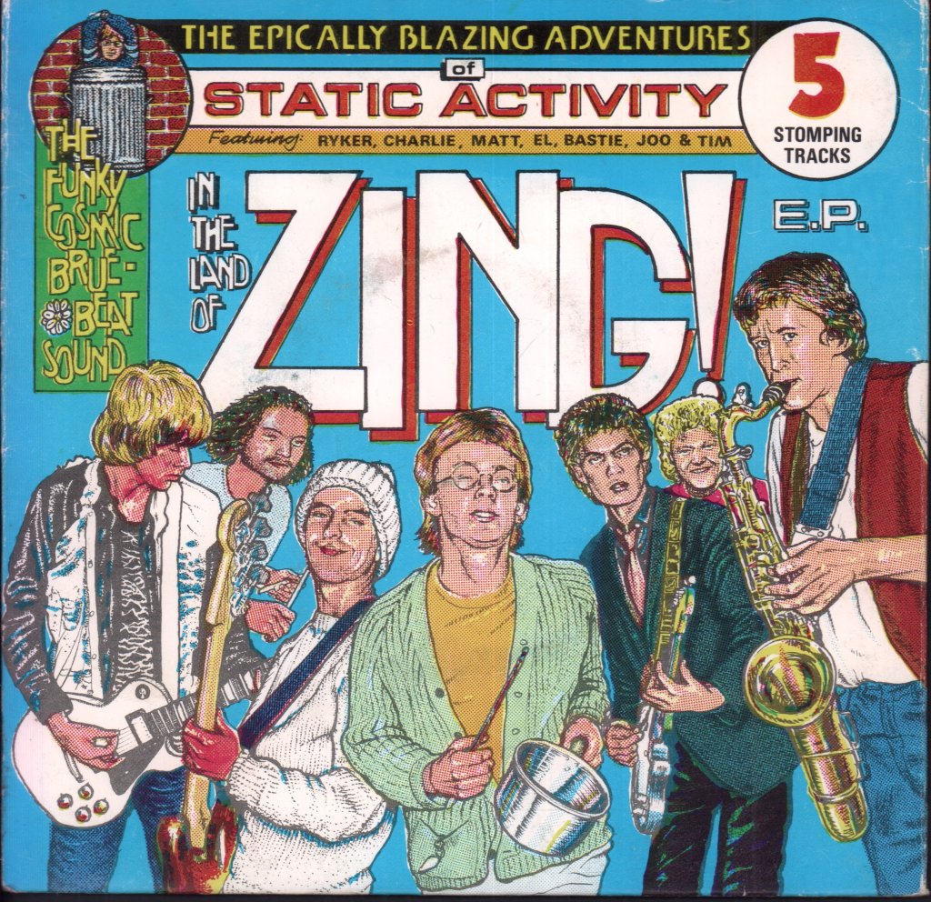 Static Activity - In The Land Of Zing Ep - 7 Inch