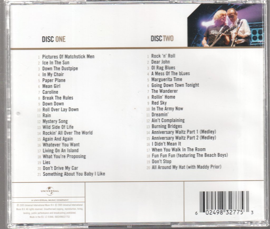 Status Quo - Gold - Double Cd