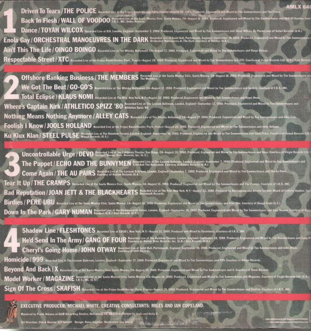 Various Artists - Urgh! A Music War - Double Lp