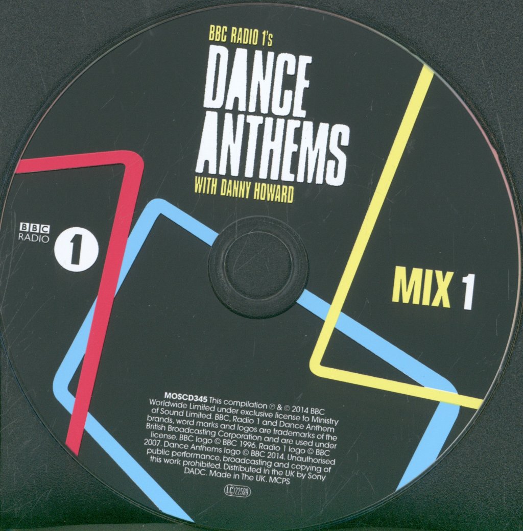 Danny Howard - BBC Radio 1's Dance Anthems - Double Cd
