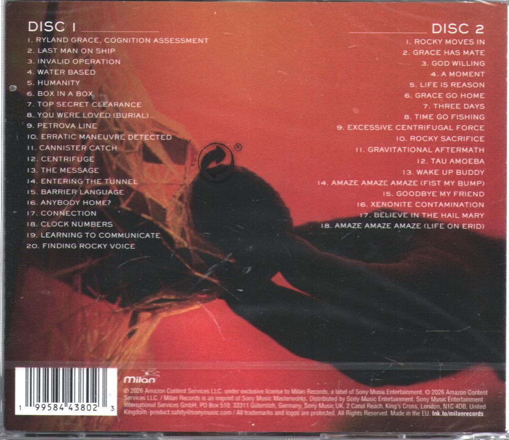 Daniel Pemberton - Project Hail Mary (Original Motion Picture Score) - Double Cd
