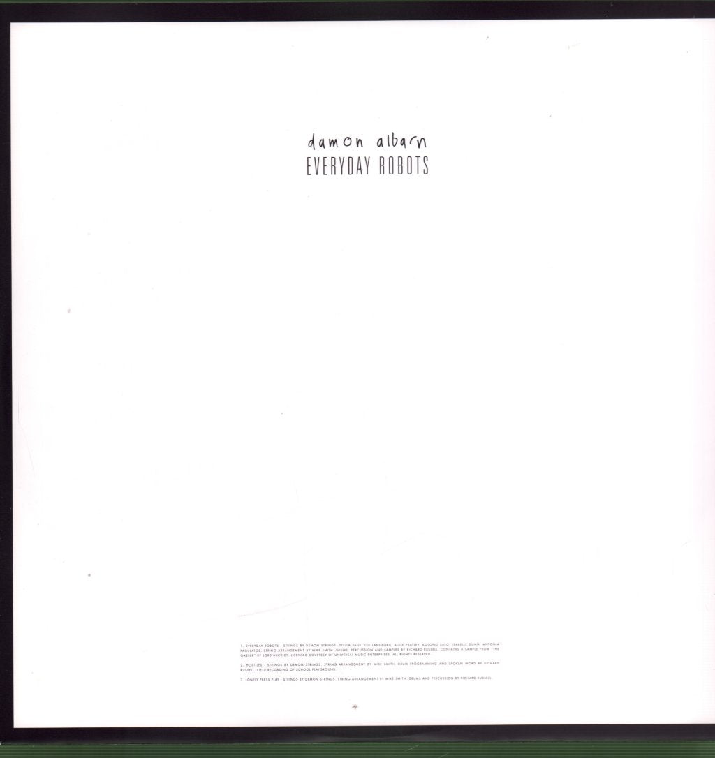 Damon Albarn - Everyday Robots - Double Lp