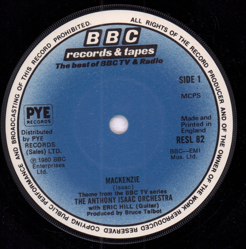 Anthony Isaac Orchestra - Mackenzie - 7 Inch