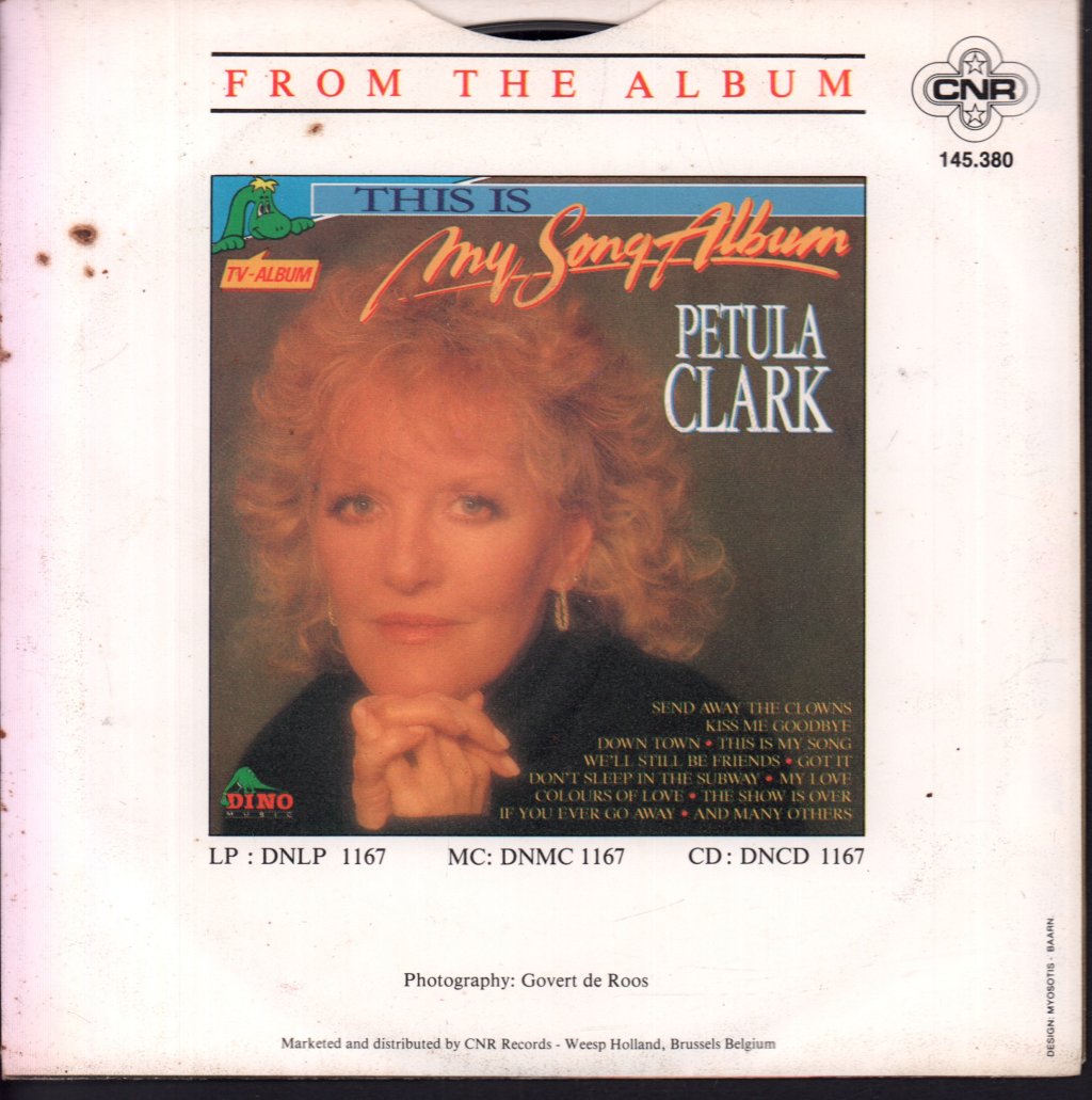Petula Clark - Kiss Me Goodbye - 7 Inch